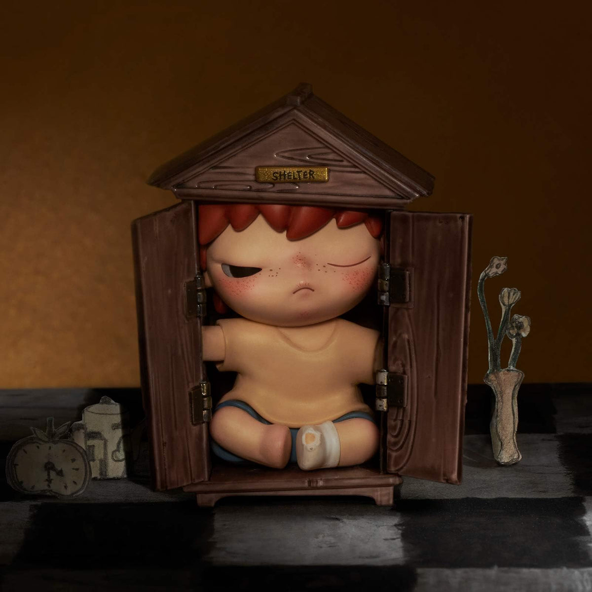 POP MART Hirono Shelter Series Figures, HIRONO Blind Box Figures, Random Design Action Figures Collectible Toys Home Decorations, Holiday Birthday Gifts for Girls and Boys, Single Box 🍁 All In One Marketplace Canada