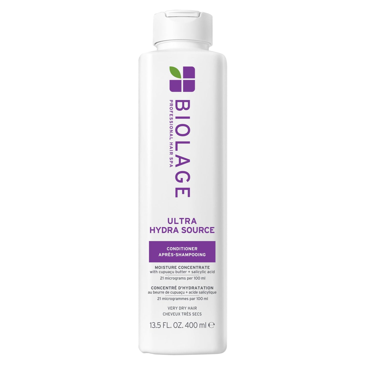 Biolage Conditioner, Ultra HydraSource Conditioning Balm, Hydrating Conditioner for Very Dry Hair, Curly Hair Conditioner, Moisturizes and Softens Hair, Sulfate Free, Silicone Free, Paraben Free, Vegan BIOLAGE