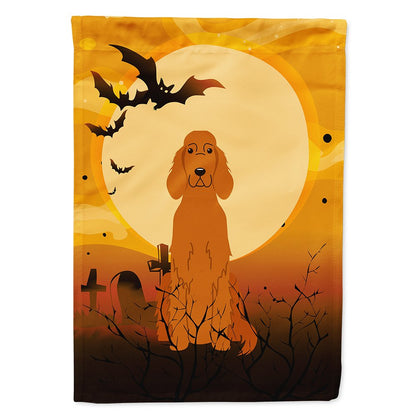 Caroline's Treasures BB4330CHF Halloween Irish Setter Flag Canvas House Size, Large, Multicolor