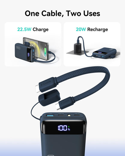 INIU Power Bank, Smallest 20000mAh 22.5W Fast Charging Portable Charger