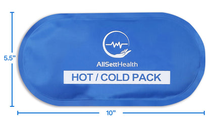 Reusable Cold Gel Ice Packs for Injuries | 4 Pack Cold Compress Gel Ice Pack for Knee, Neck, Hip, Shoulder & Back Pain - Available at All In One Marketplace Canada