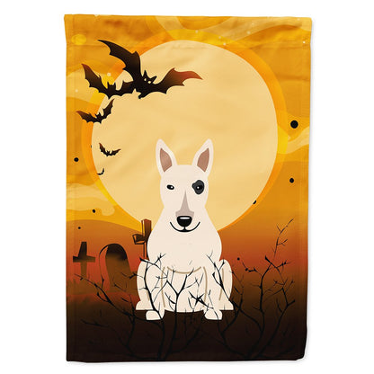 Drapeau décoratif Caroline's Treasures BB4404CHF Halloween Bull Terrier, toile blanche, format maison, grand, multicolore