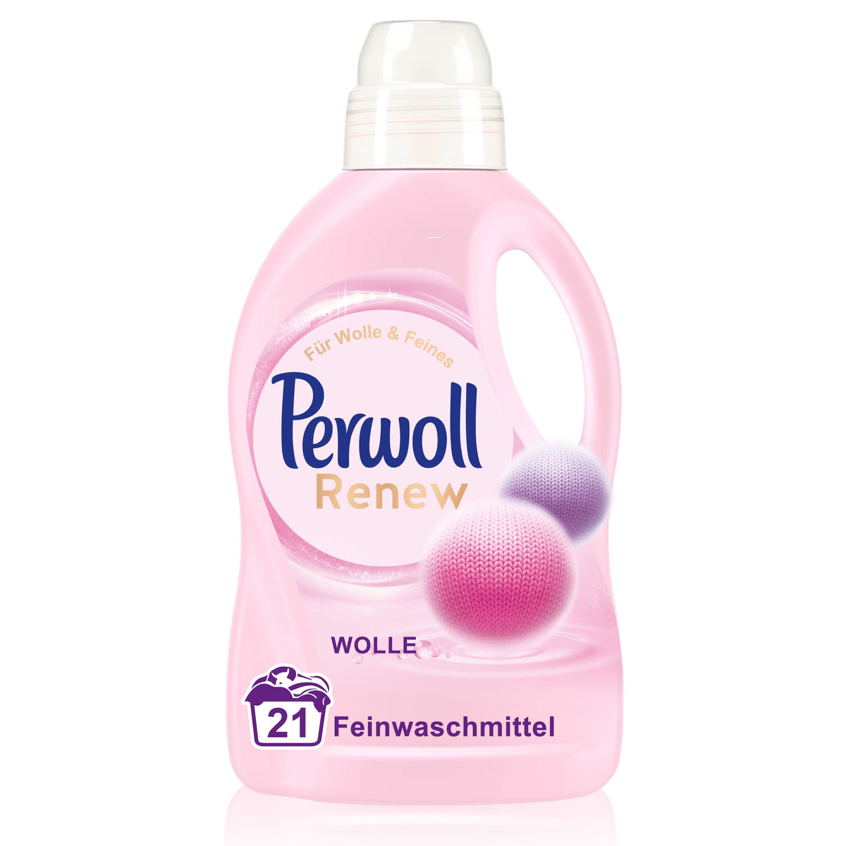 Perwoll Renew Wool & Fine Fabric Care Liquid Detergent for Wool, Silk and Fine Fabrics (1 x 21 Wash Loads)