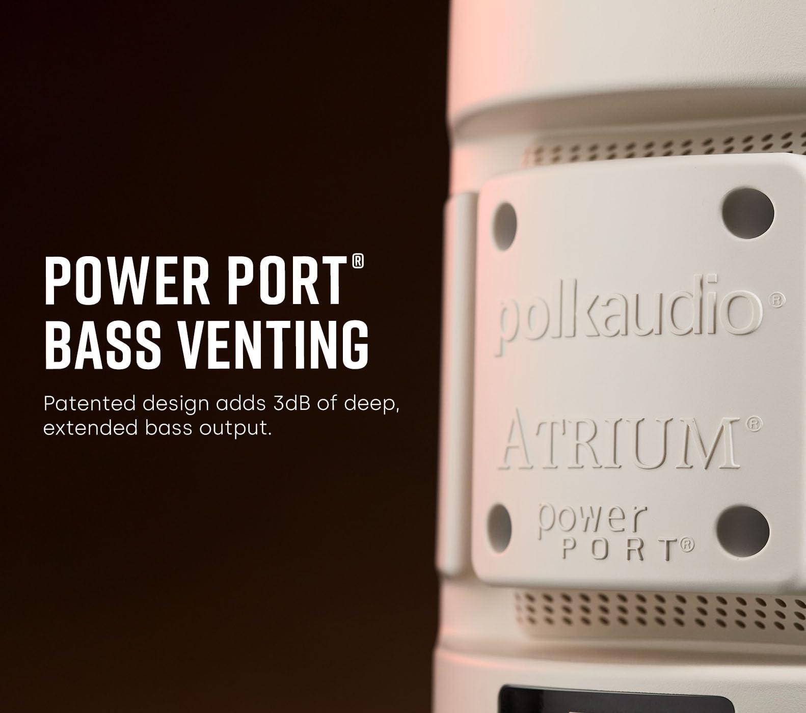 Polk Audio Atrium 6 Outdoor All-Weather Speakers with Bass Reflex Enclosure (Pair, Black), Broad Sound Coverage, Speed-Lock Mounting System Polk Audio