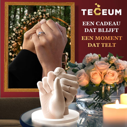 TECEUM Hand Casting Kit – Unique Gift for Couples, Family, Babies & Adults 🍁 All In One Marketplace Canada