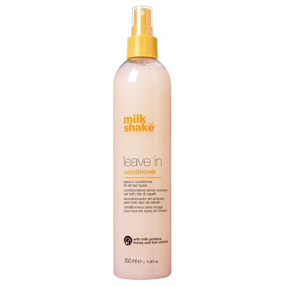 milk_shake Leave-in Conditioner for All Hair Types | Softens, Detangles & Adds Shine with Milk Proteins & Honey | 11.8 Fl Oz (350 ml) - Available at All In One Marketplace Canada