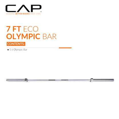 CAP Barbell Classic 7-Foot Olympic Bar, Chrome CAP