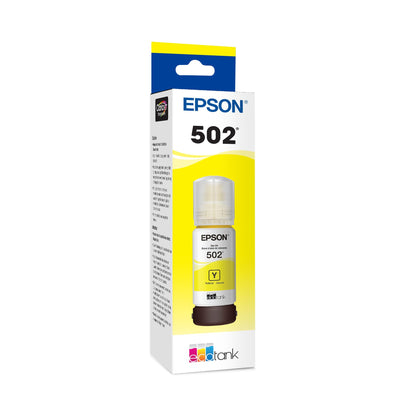 Epson 502 Genuine Yellow EcoTank Ink Refill Bottle T502420 🍁 All In One Marketplace Canada
