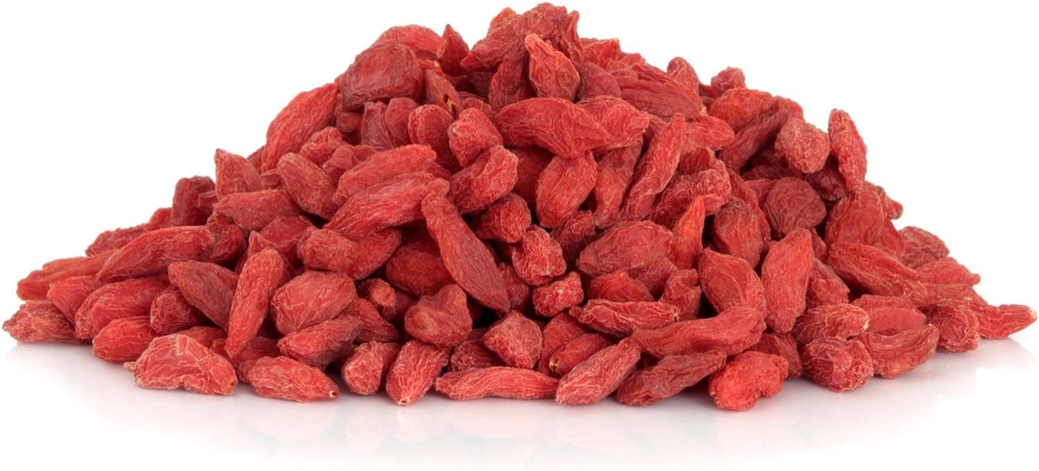 Yupik Organic Goji Berries - 1 kg Pure Wolfberries, Gluten-Free & Non-GMO Superfood