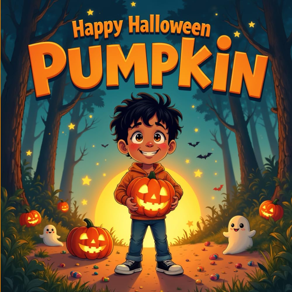 Happy Halloween Pumpkin Book for Kids: A Fun Spooky Story book Filled with Kindness and Magic