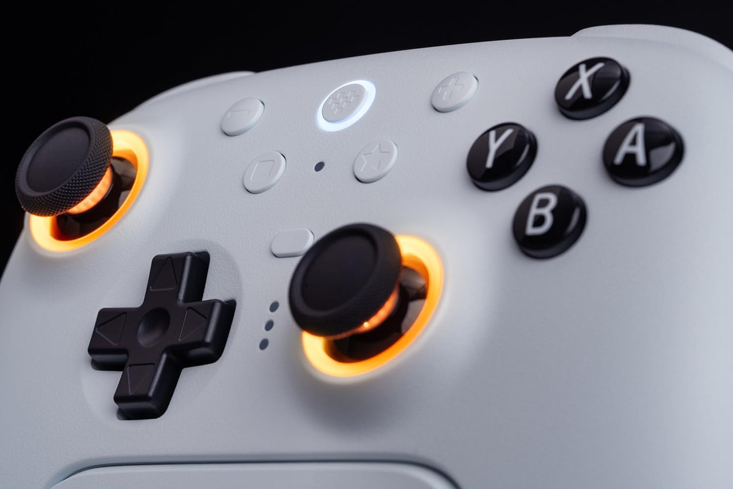 8BitDo Ultimate 2 Bluetooth Controller for Switch/Switch 2 & Windows PC, Switch Pro Controller with TMR Joysticks, Switchable Hall Effect/Tactile Triggers, Vibration and Motion Control - White