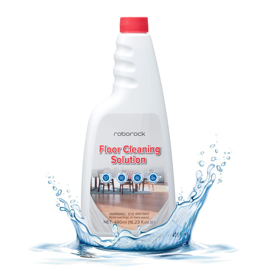 roborock Official Floor Cleaning Solution, Floor Cleaner for Hardwood Tile Hardfloor, Compatible Robot Vacuums with Mopping and Wet Dry Vacuum, 16.2 FL OZ, Dilution Ratio 1:200 - Available at All In One Marketplace Canada