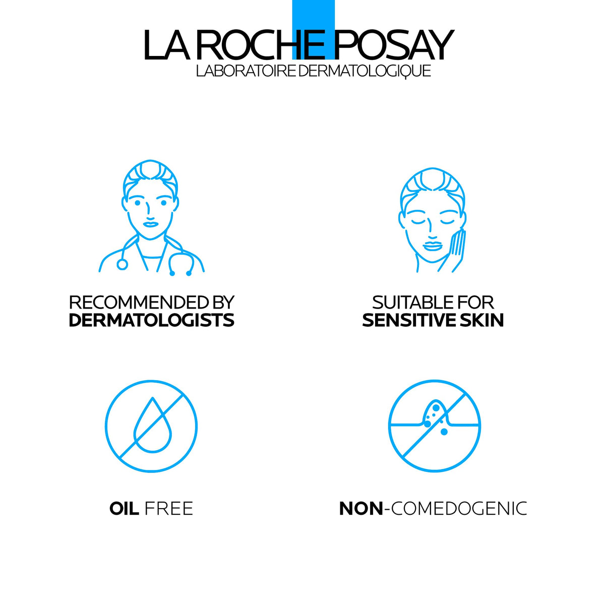 La Roche-Posay Face Cleanser with Pure Vitamin C, Purifying Face Wash to Hydrate Skin with Vitamin C & BHA, Tightens Pores & Boosts Radiance, Safe for All Skin Types, Dermatologist Recommended, 200mL