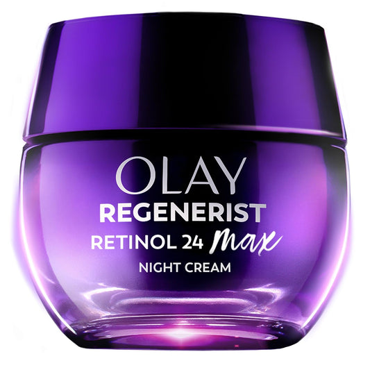 Olay Retinol 24 MAX Face Moisturizer, Anti-Aging Wrinkle Night Cream Fragrance Free, 50 mL - Available at All In One Marketplace Canada