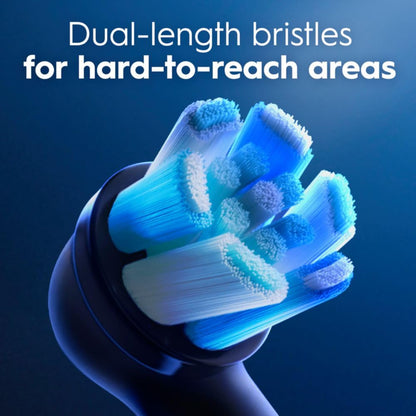 Oral-B iO Genuine Replacement Brush Heads, Black, 4ct Ultimate Clean + 1ct Gentle Care, 15 Month Supply, Compatible Exclusively with Oral-B iO Electric Toothbrushes, Not Compatible with any Other Series Including: Pro, Vitality, Smart, or Genius - Available at All In One Marketplace Canada