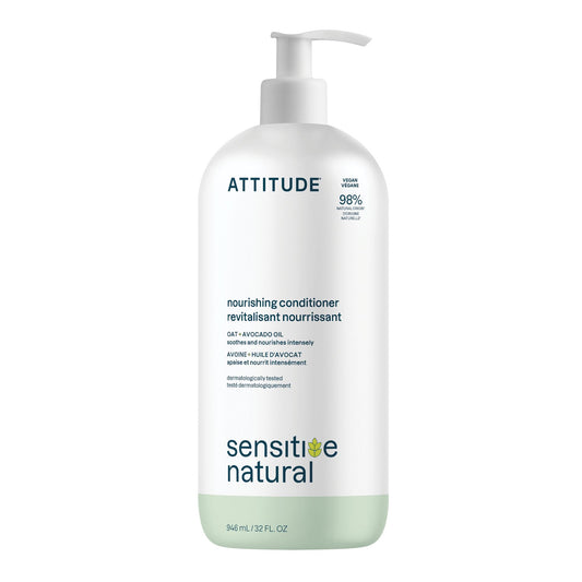 ATTITUDE Moisturizing Hair Conditioner for Sensitive Scalp, 1 Liter