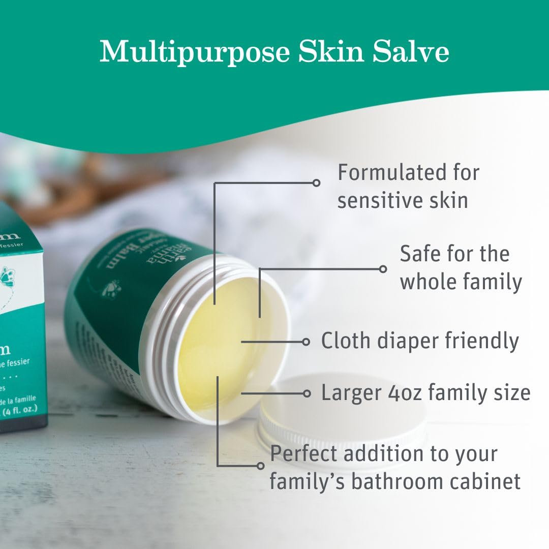 Earth Mama Organic Baby Diaper Balm, 120ml