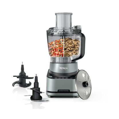 Ninja PrecisionPro Food Processor & Dough Mixer, 1000PW, 9-Cup, BZ601C