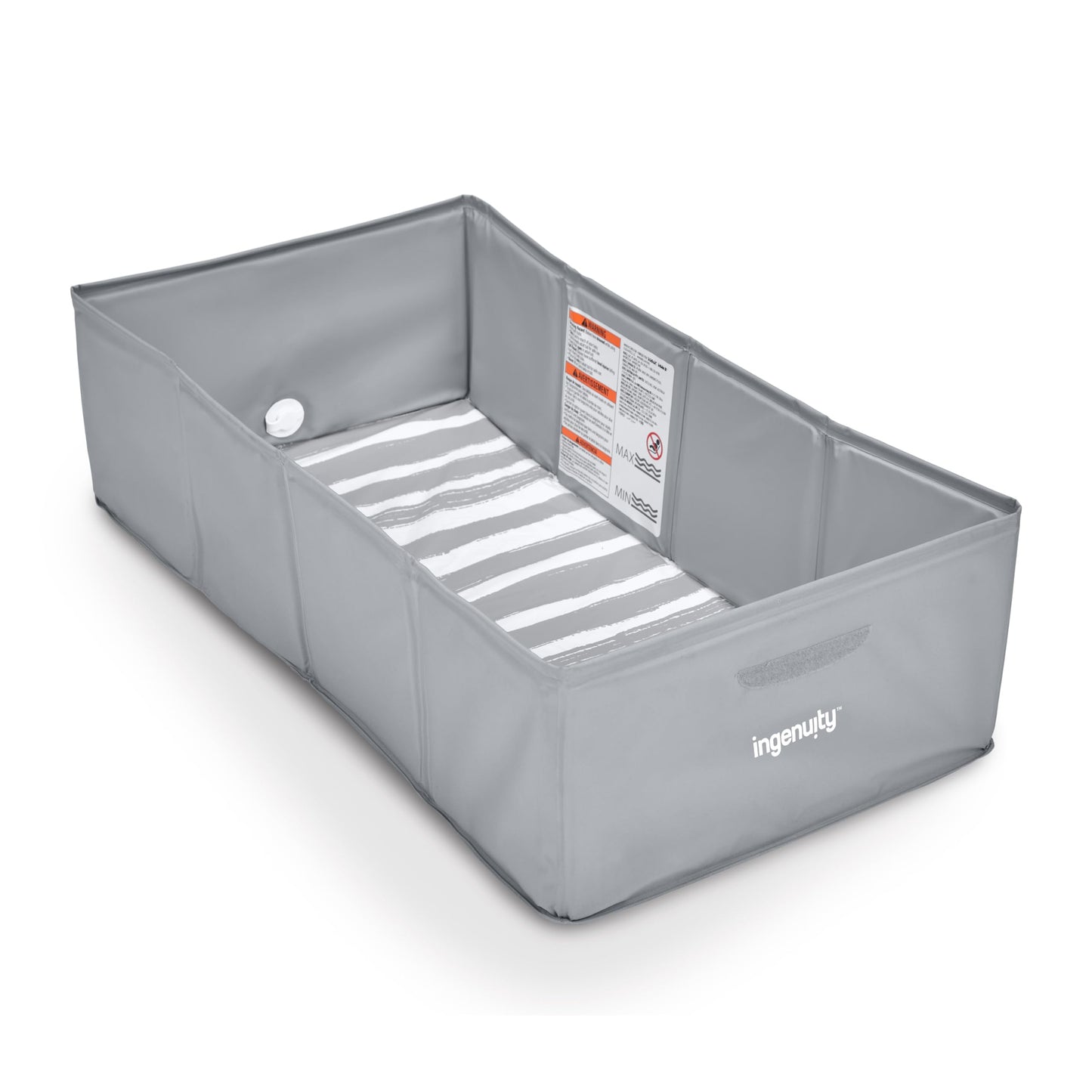 Ingenuity Tuckaway Toddler Tub, Converts Shower to Tub, Folds to Store, Easy to Clean, No Assembly Required, 12M-5Y 🍁 All In One Marketplace Canada