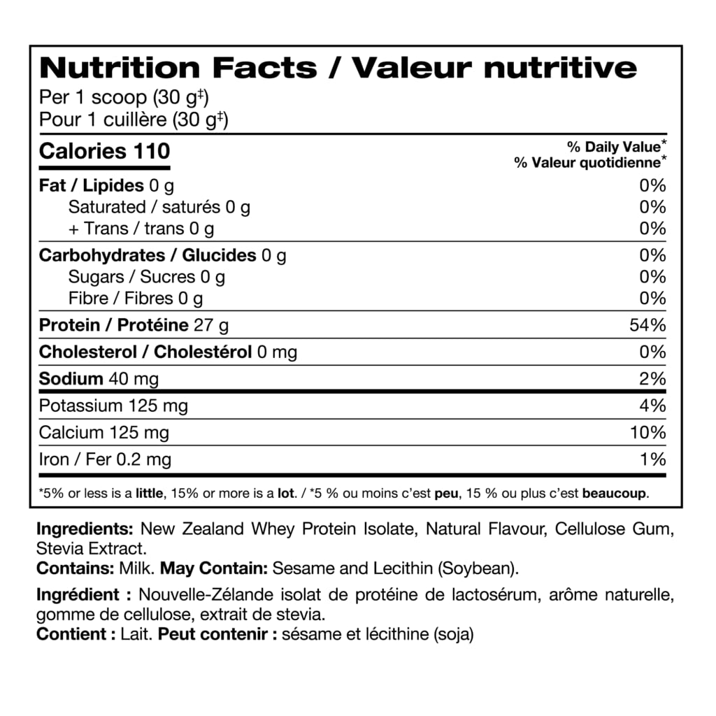 DIESEL New Zealand Whey Protein Isolate 360g – French Vanilla