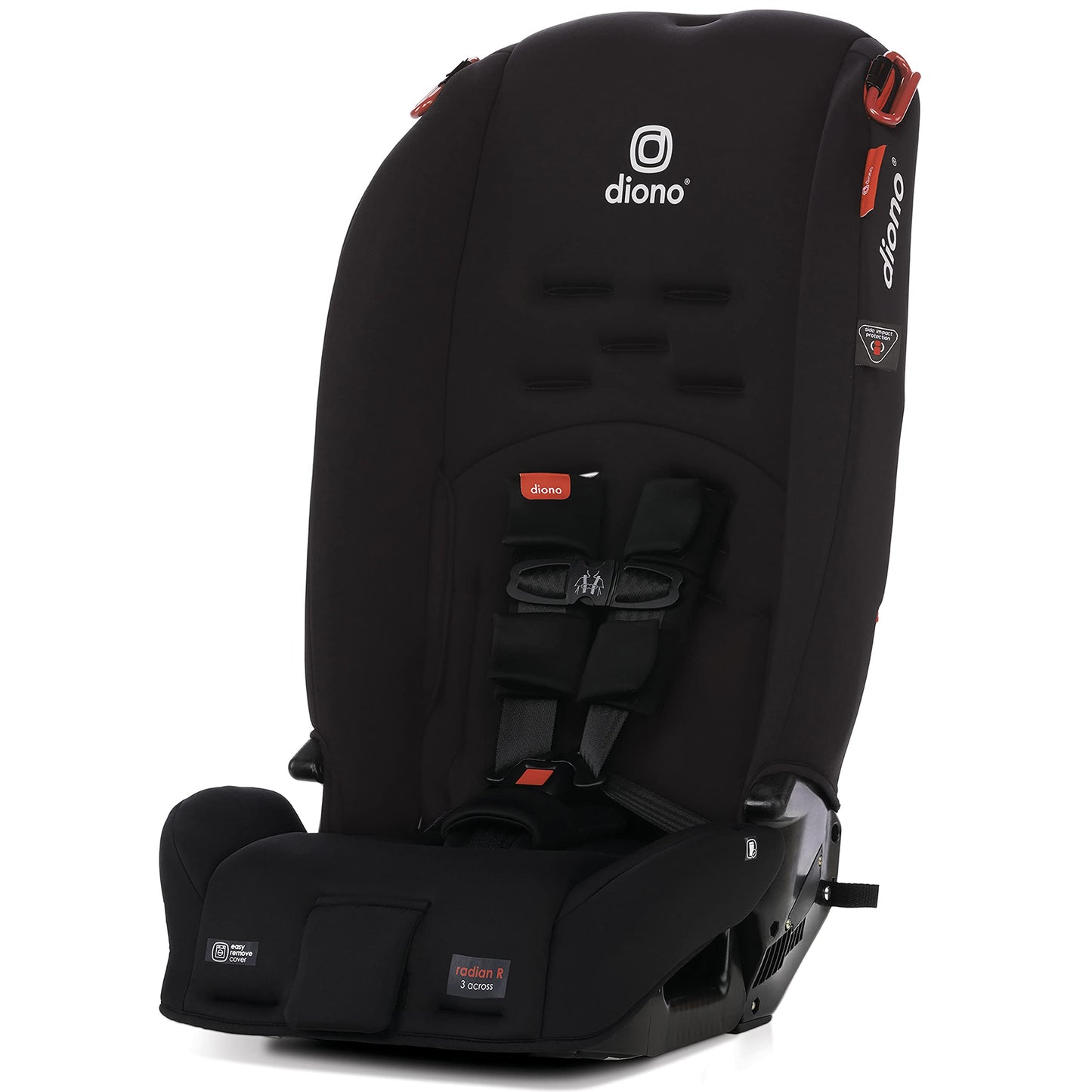 Diono Radian 3R, 3-in-1 Convertible Car Seat, Rear & Forward Facing, 10 Years 1 Car Seat, Slim Design Fits 3 Across, Jet Black 🍁 All In One Marketplace Canada