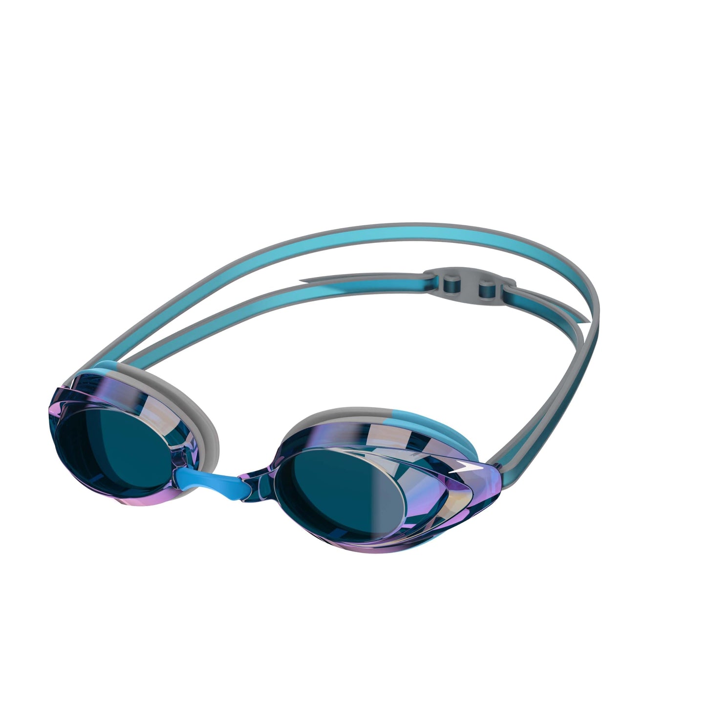 Speedo Vanquisher 2.0 Mirrored Swim Goggles, Panoramic, Anti-Glare, Anti-Fog with UV Protection, Horizon Blue, 1SZ 🍁 All In One Marketplace Canada