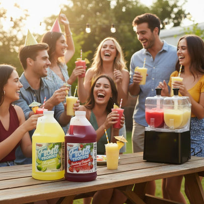Snappy Frosti Tropics Wild Cherry Slushy Mix, Slushie Syrups for Machine, Granita Slushy Syrup, Kid Slushie Machine Mix, Slushy Mix For Frozen Drink Machine, 1/2 Gallon 🍁 All In One Marketplace Canada