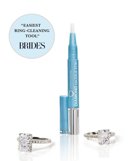Connoisseurs 1050 Diamond Dazzle Stik – Portable Ring Cleaner Pen for Wedding Bands, Engagement Rings, Gemstones & Fine Jewelry – Safe & Easy At-Home Jewelry Cleaner (Single Pen) - Available at All In One Marketplace Canada