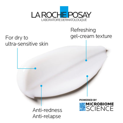 La Roche-Posay Toleriane NIGHT Face cream for Women & Men. Dermallergo Moisturizer for Face, Eyes & Neck. Soothing Ultra Sensitive Skin, Anti-Redness, with Niacinamide & Neurosensine, 40ML 🍁 All In One Marketplace Canada