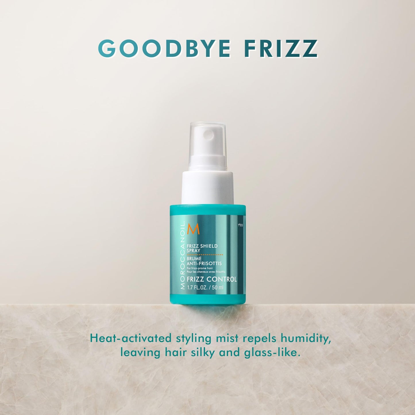 Moroccanoil Frizz Shield Styling Spray, Travel Size, 1.7 Fl. Oz. Moroccanoil