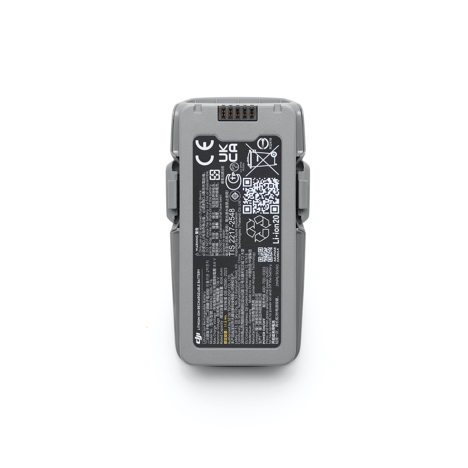 DJI Neo 2 Intelligent Flight Battery, Compatibility: DJI Neo 2 DJI