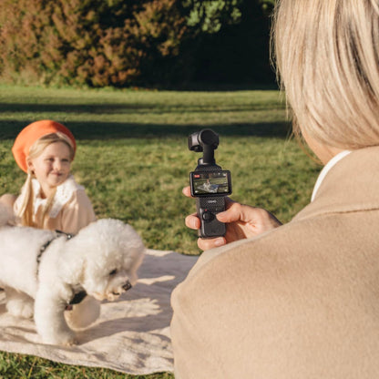 DJI Osmo Pocket 3, Vlogging Cameras with 1'' CMOS & 4K/120fps Vlog Camera, 3-Axis Stabilization, Fast Focusing, Face/Object Tracking, Digital Vlogging Camera for YouTube
