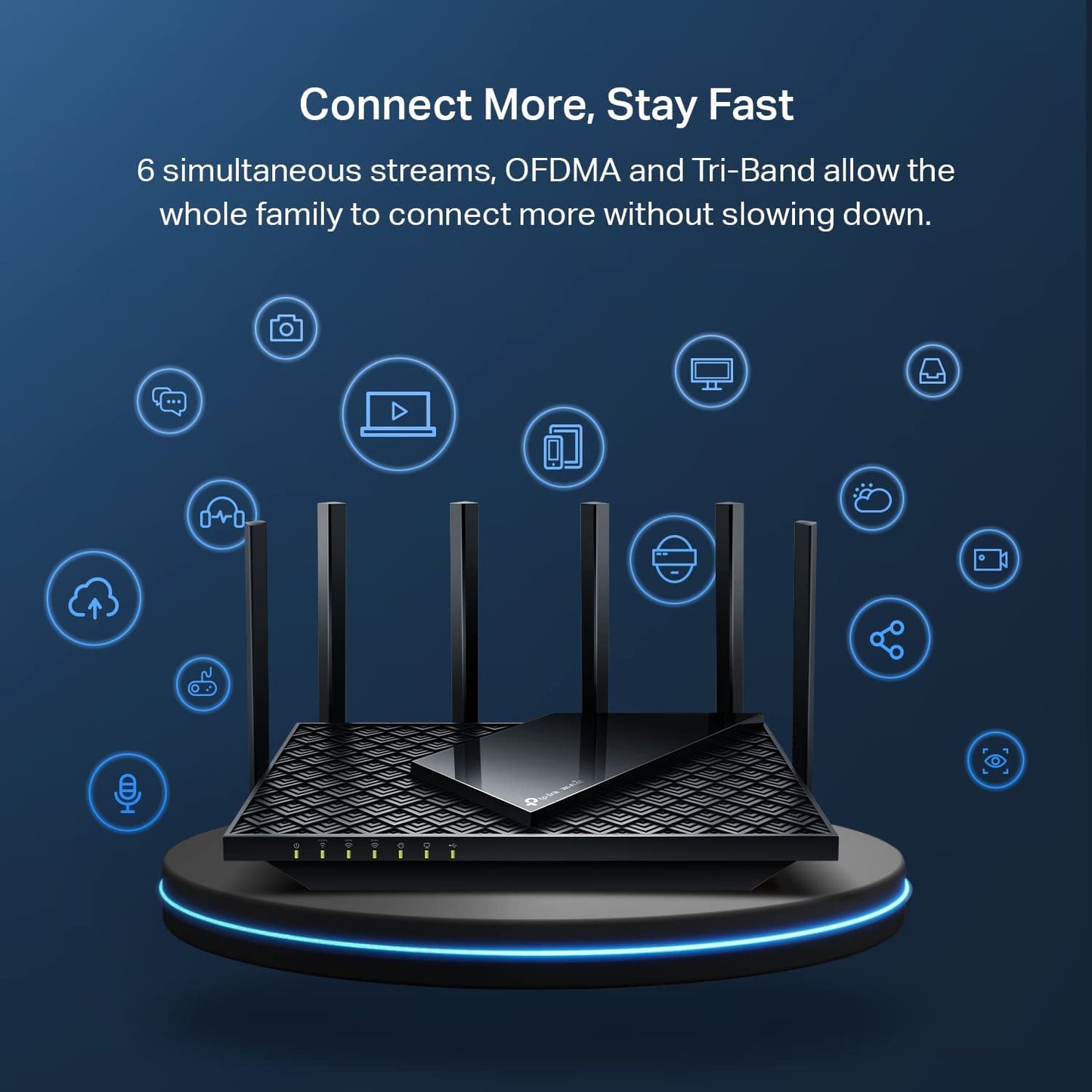 TP-Link AXE5400 Tri-Band WiFi 6E Router (Archer AXE75)- Gigabit Wireless Internet for Gaming, VPN, OneMesh, WPA3 🍁 All In One Marketplace Canada