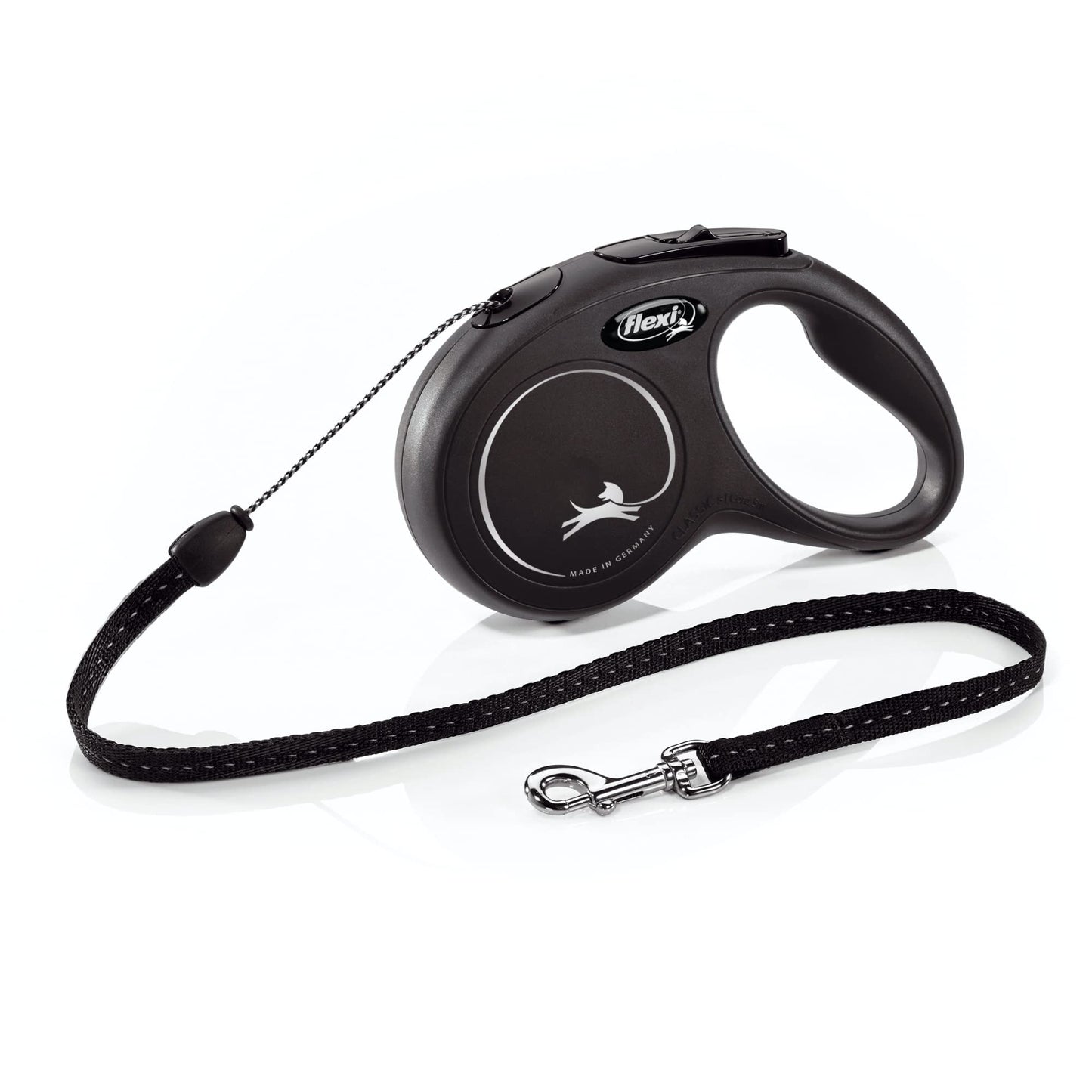 FLEXI® Classic Cord Retractable Dog Leash, Small, 16 ft - Black 🍁 All In One Marketplace Canada