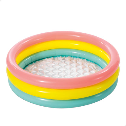 Intex 58924EP 34in x 10in Sunset Glow Soft Inflatable Baby Swimming Pool