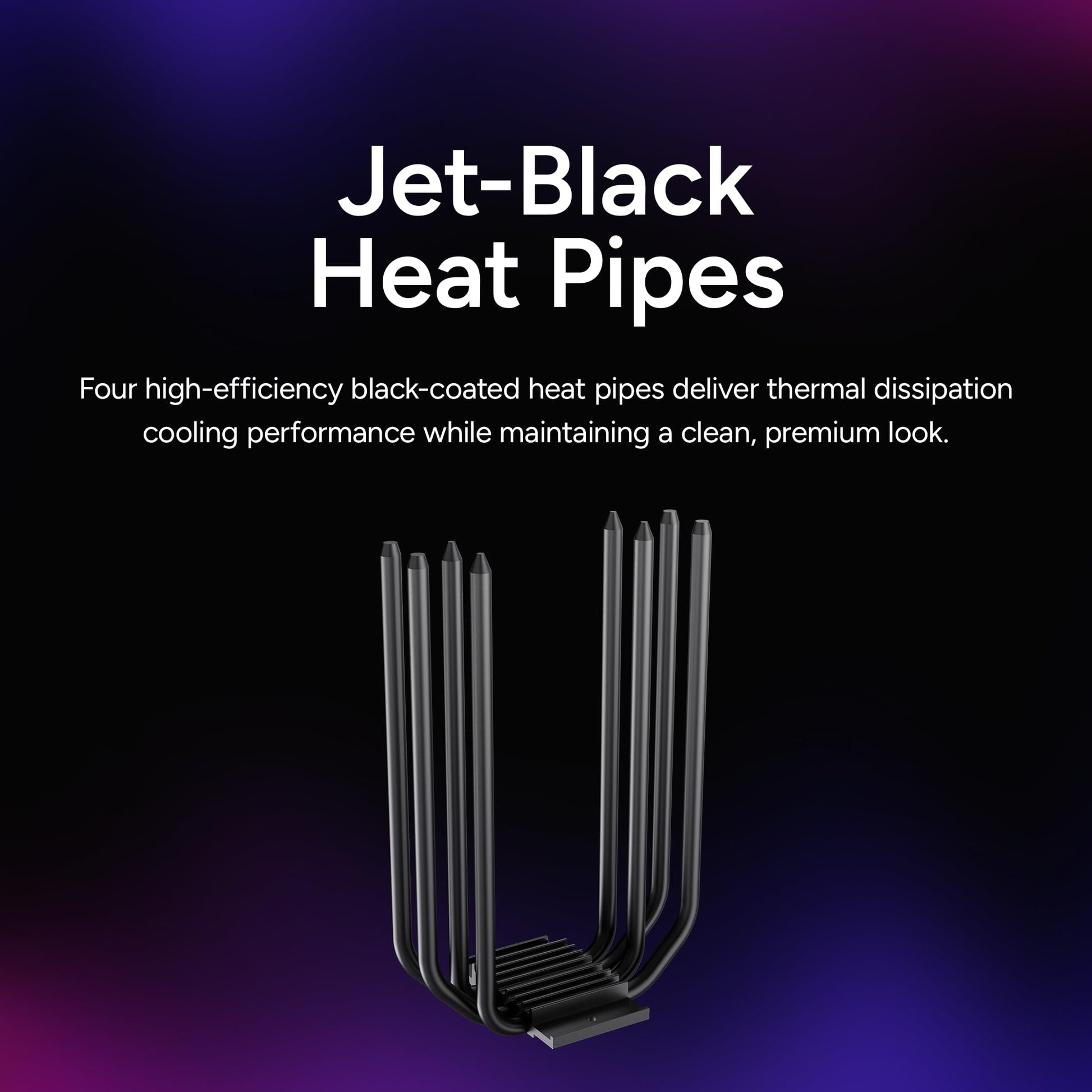 Cooler Master Hyper 212 Black Edition CPU Air Coolor, Silencio FP120 Fan, 4 CDC 2.0 Heatpipes, Anodized Gun-Metal Black, Brushed Nickel Fins for AMD Ryzen/Intel LGA1200/1151 Cooler Master