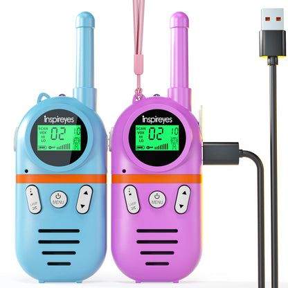 Inspireyes Kids Walkie Talkies, Rechargeable Sky Duo 🍁 All In One Marketplace Canada