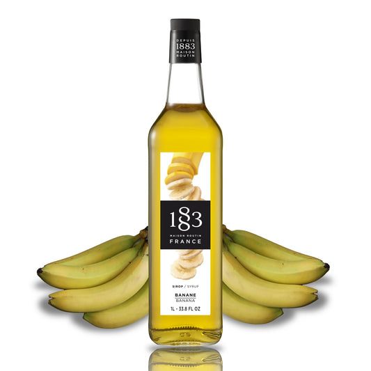 Sirop de banane 1883, verre 1 L