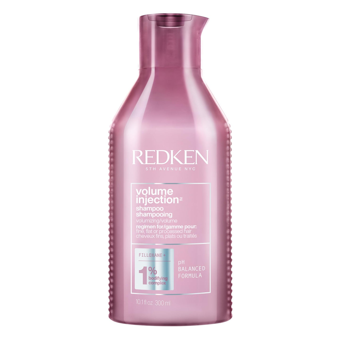 Redken Volume Injection Shampoo, Lightweight Volumizing Shampoo For Fine Hair, Instantly Creates Lift And Body For Flat Hair, Paraben Free, 10.1 oz - Available at All In One Marketplace Canada