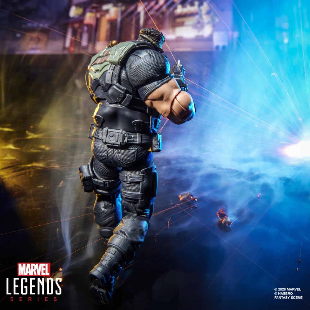 Marvel Legends Series Marvel Rivals The Punisher, Video Game-Inspired Collectible 6-Inch Action Figure