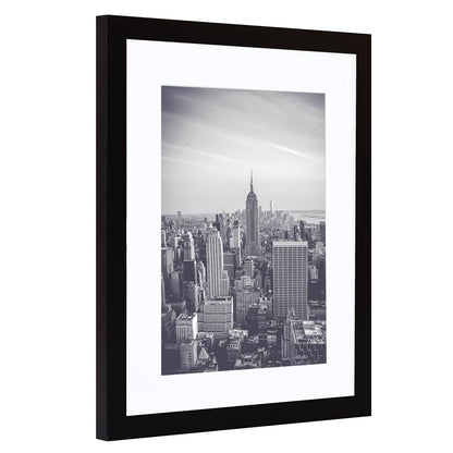 5x7 Picture Frame Set of 4, Matted to Display 5x7 Photo with Mat or 6x6 without Mat for Wall Floating or Tabletop, 4x6 Picture Frame Christmas Gift Black Picture Frames 🍁 All In One Marketplace Canada