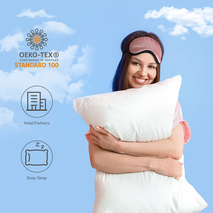 SHERWOOD Hotel Collection Soft Down Alternative Bed Pillows (Queen) - Available at All In One Marketplace Canada
