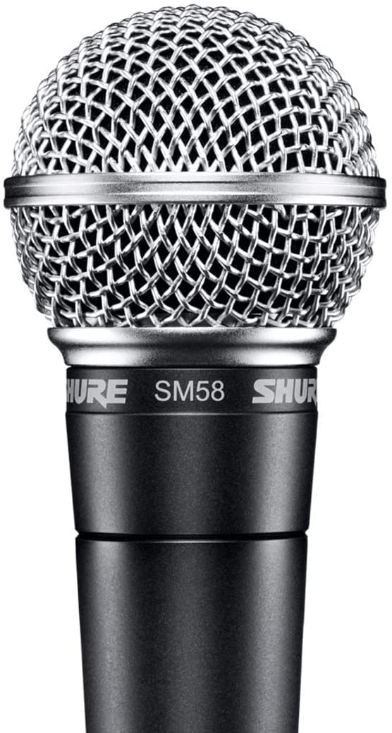 Shure SM58 Pro Dynamic Vocal Microphone with 25-ft XLR Cable