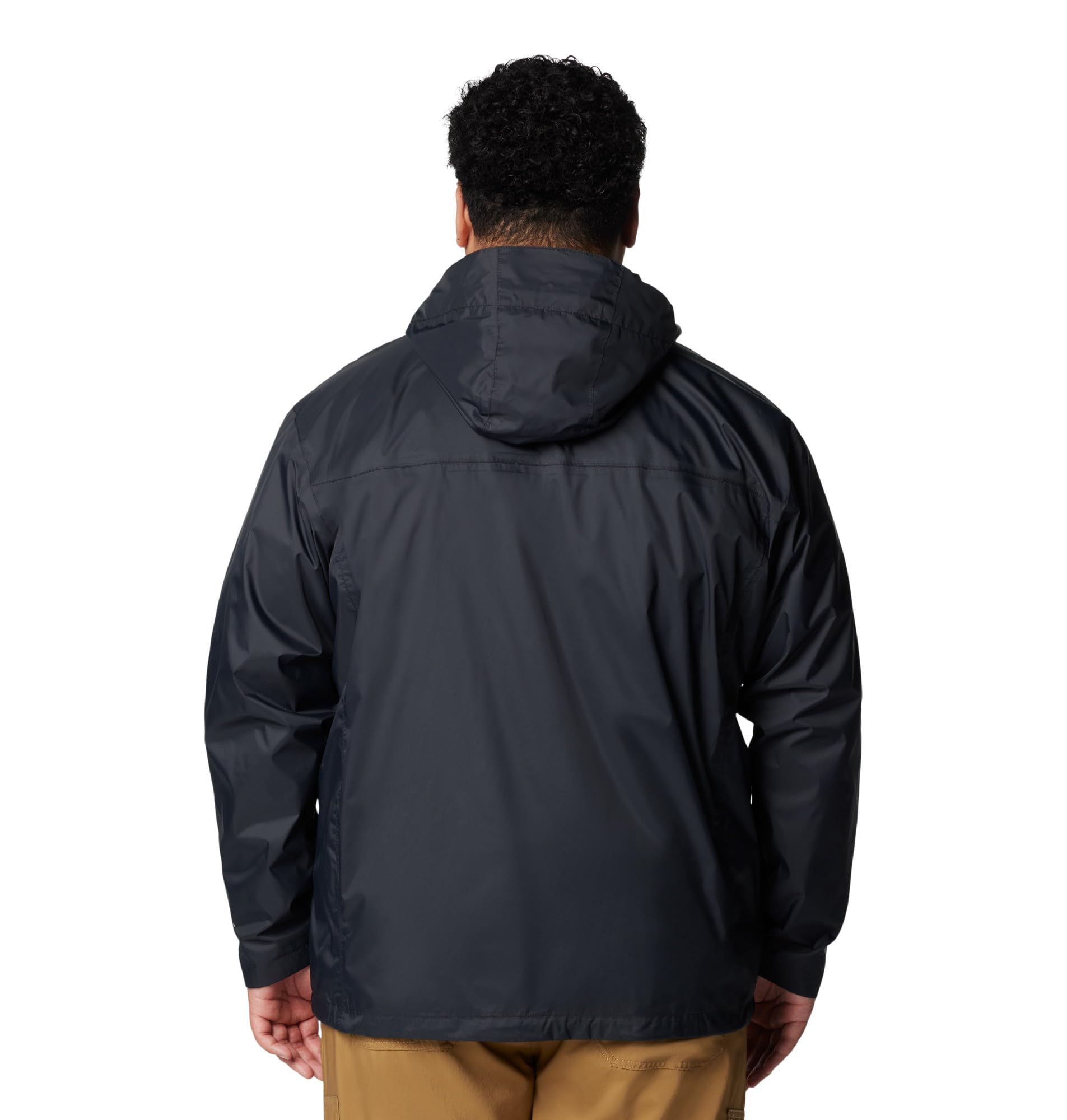Columbia Men's Watertight II Waterproof Rain Jacket, Black, X-Large Columbia