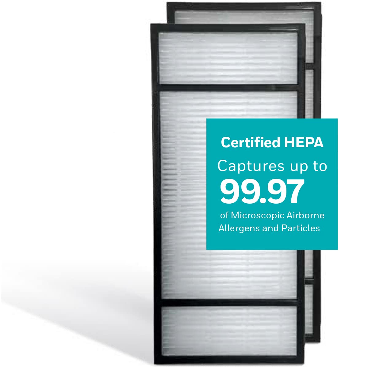 Honeywell HRF-H2C True HEPA Replacement Filter (H) for Air Purifiers, Pack of 2 Filters (H) Honeywell