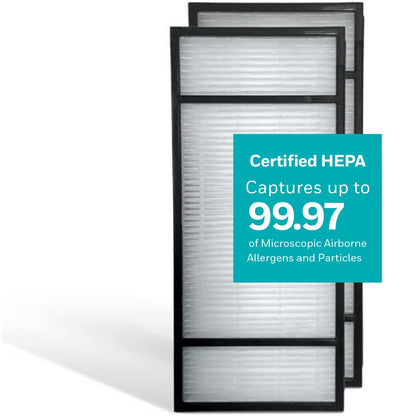 Honeywell HRF-H2C True HEPA Replacement Filter (H) for Air Purifiers, Pack of 2 Filters (H) Honeywell