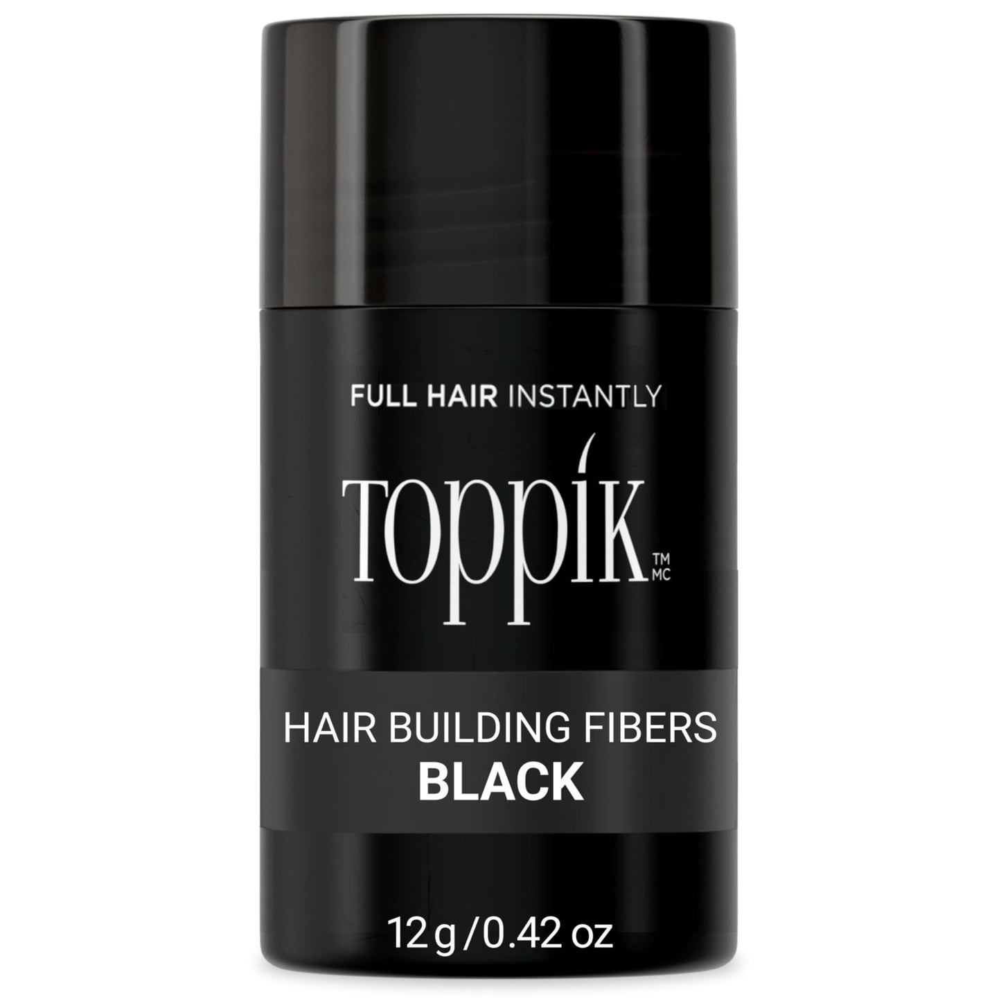 TOPPIK Hair Building Fibers,12 g, Fill In Fine or Thinning Hair, Instantly Thicker Looking, Multiple Shades for Men & Women
