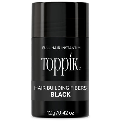 TOPPIK Hair Building Fibers,12 g, Fill In Fine or Thinning Hair, Instantly Thicker Looking, Multiple Shades for Men & Women