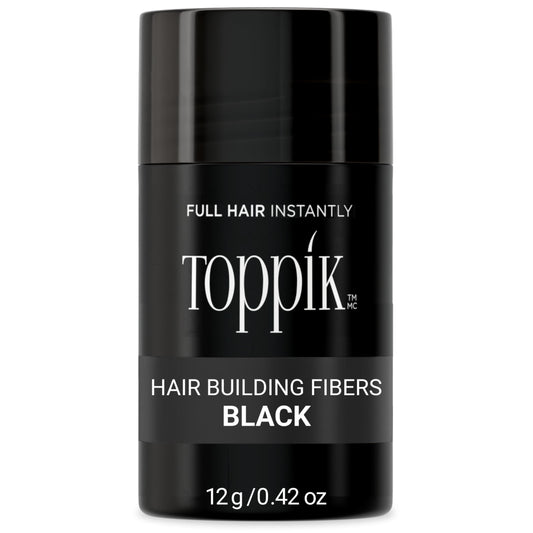 TOPPIK Hair Building Fibers,12 g, Fill In Fine or Thinning Hair, Instantly Thicker Looking, Multiple Shades for Men & Women