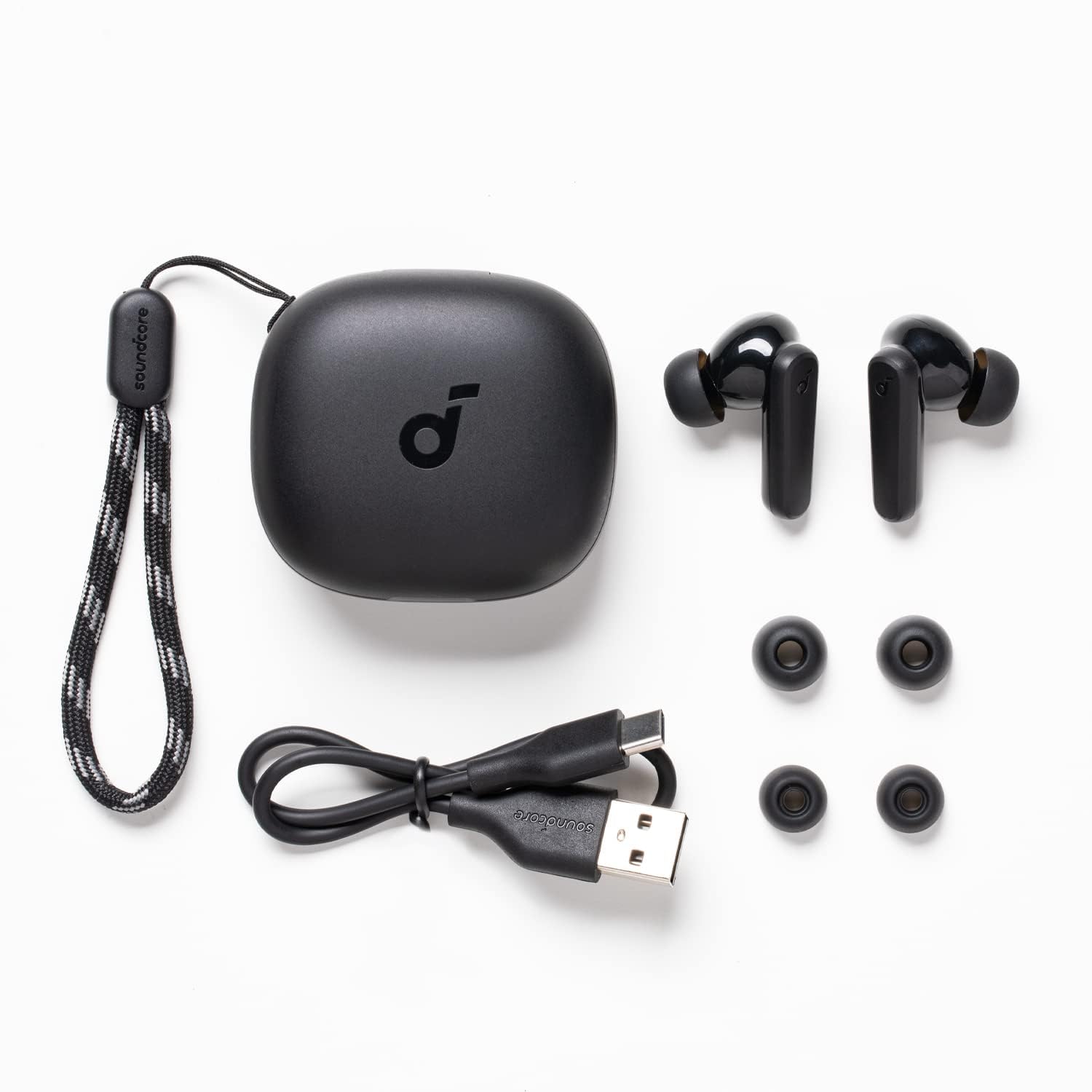 soundcore by Anker P20i True Wireless Earbuds, 10mm Drivers with Big Bass, Bluetooth 5.3, 30H Long Playtime, IPX5 Water-Resistant, 2 Mics for AI Clear Calls, 22 Preset EQs, Customization via App